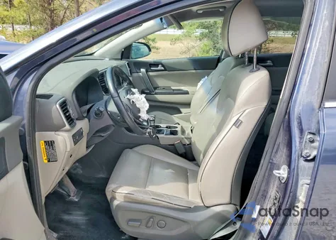 2017 Kia Sportage Ex из США, поврежденный, VIN KNDPN3AC7H7108340